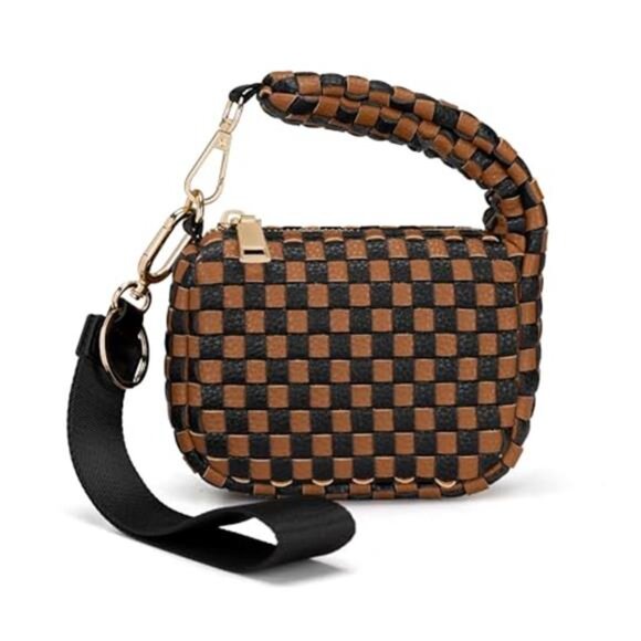 Handbags - Women's Cute Mini Quilted Wristlet Gift Pouch Puffer Evening Bag